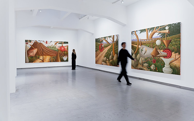 Siro Cugusi explora paisajes entre lo real y lo onírico