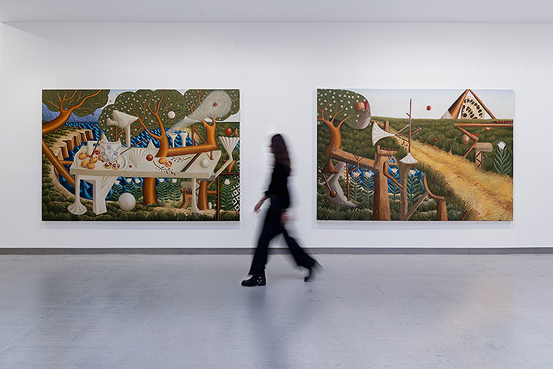 Siro Cugusi explora paisajes entre lo real y lo onírico