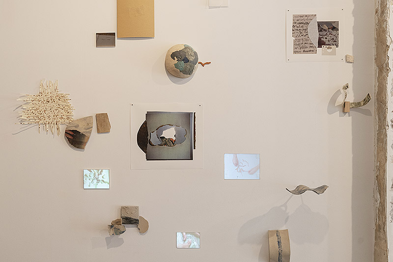 Vista de algunos detalles de la exposición