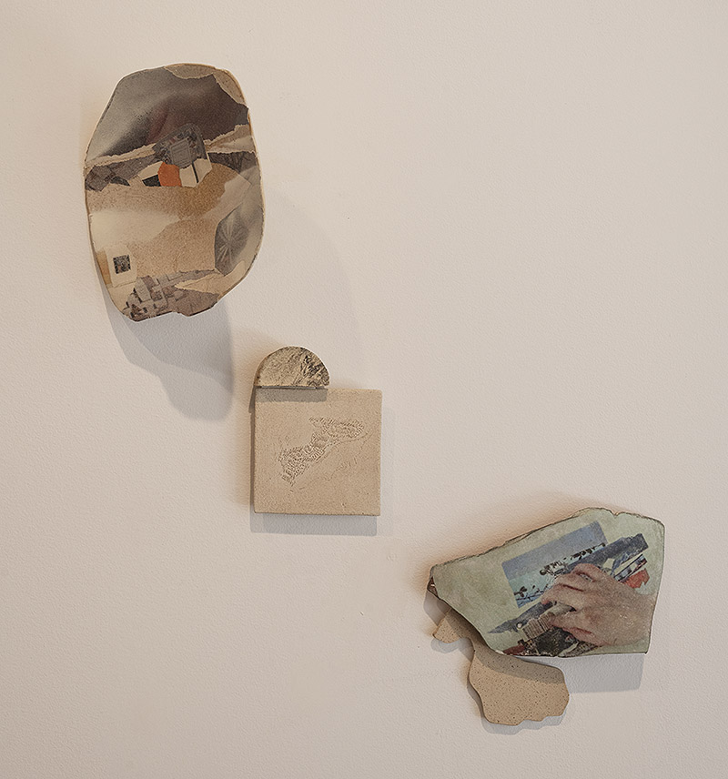 Vista de detalle de la exposición