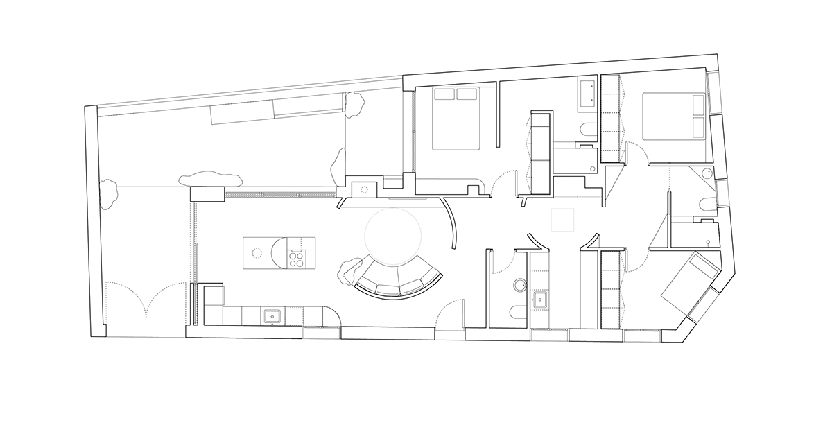 El Búnker: la antigua casa de pueblo rehabilitada por Abez