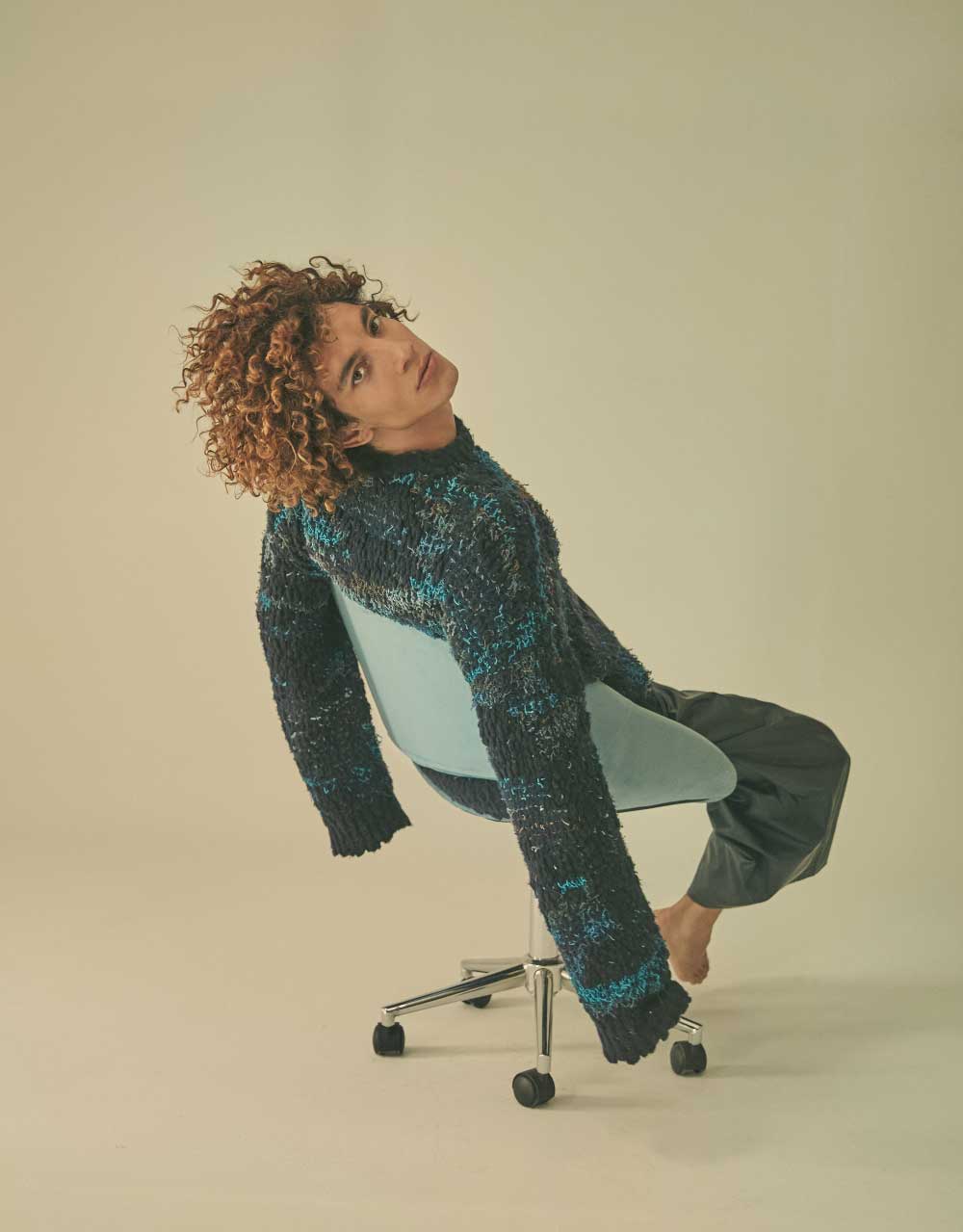 El perfume de Jorge López entre rodaje y rodaje