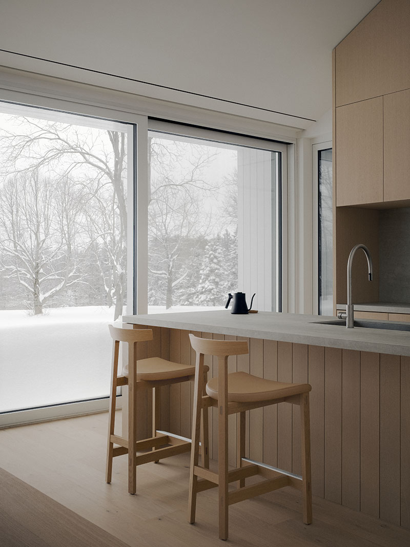 Akb Architects y el refugio que se ríe del clima canadiense