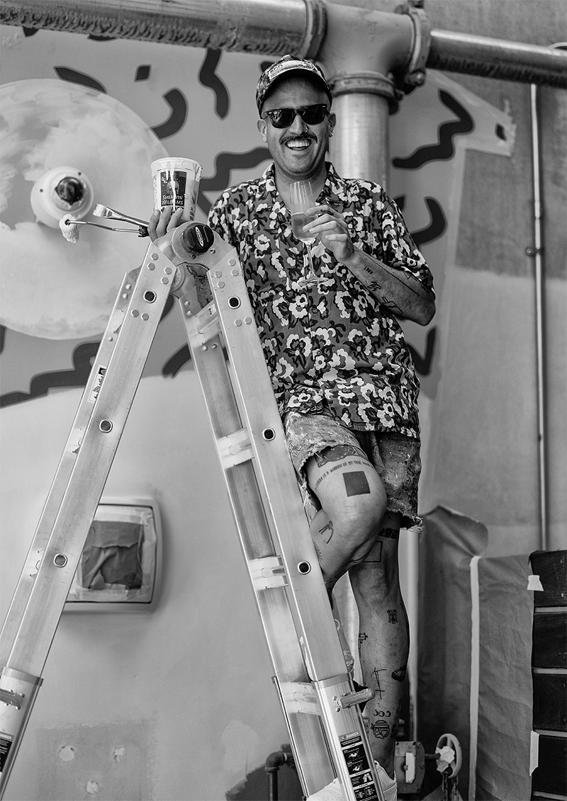 Crear soñando: Antonyo Marest entre murales y diseño vivo