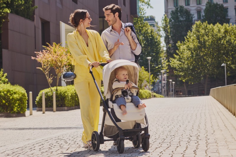 Bellagio Chicco: carro de paseo elegante que se pliega solo