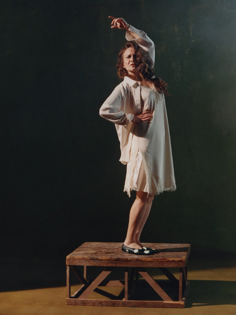 Zapatos de cuero estilo vanguardista