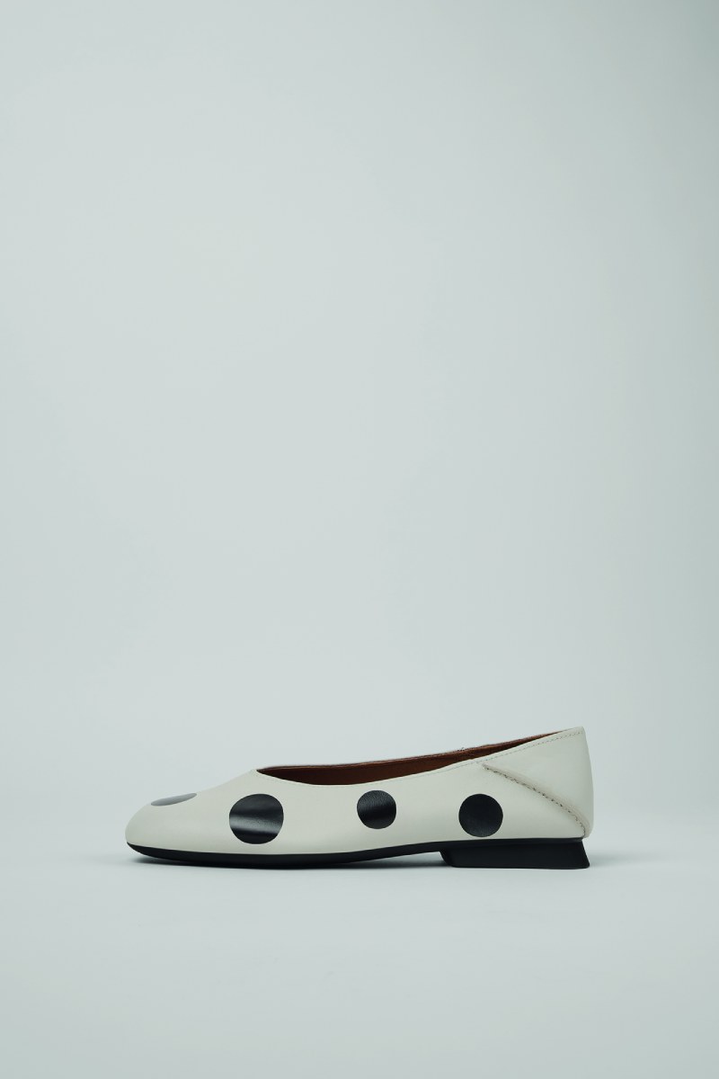 Camper Bailemos zapatos de cuero estilo flamenco