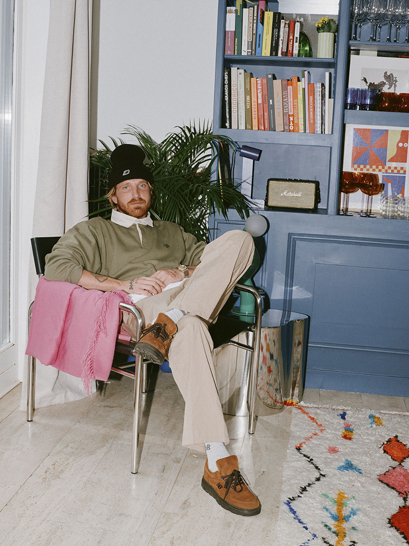 Descubre en esta entrevista la colorida casa de Paul Delrez