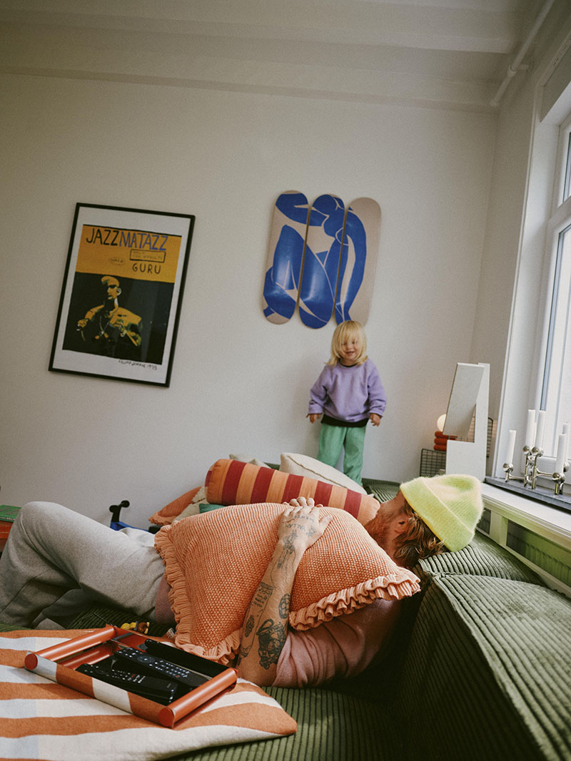 Descubre en esta entrevista la colorida casa de Paul Delrez