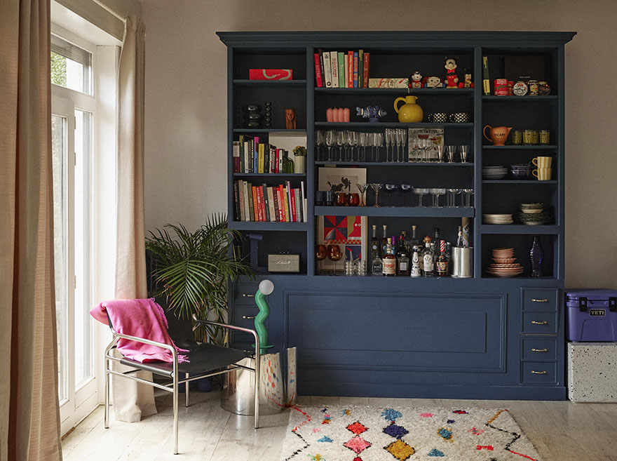 Descubre en esta entrevista la colorida casa de Paul Delrez