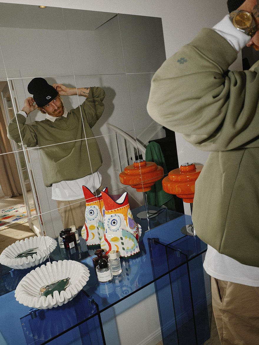 Descubre en esta entrevista la colorida casa de Paul Delrez