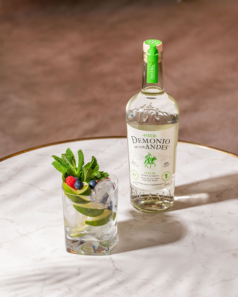 Demonio de los Andes: el pisco que más se toma en España