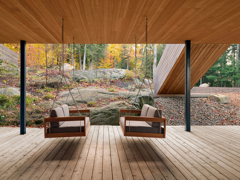 Dubbeldam construye un refugio que abraza la naturaleza