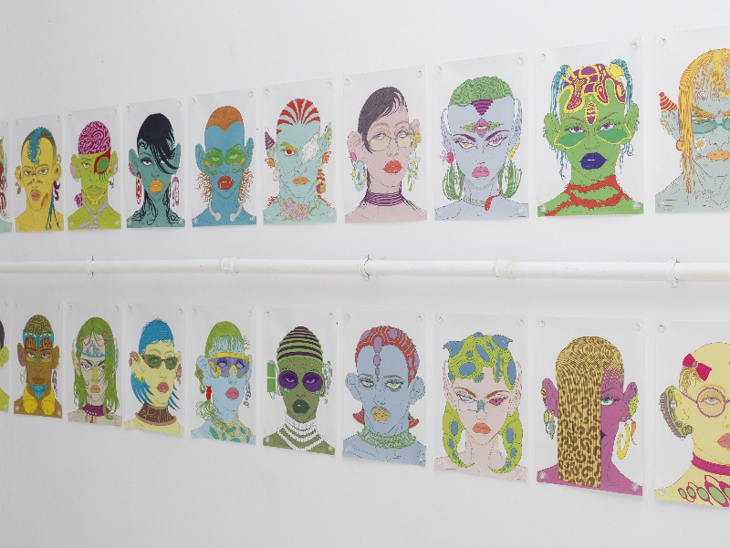 En la peluquería de Charlie Smits cada obra reta la belleza