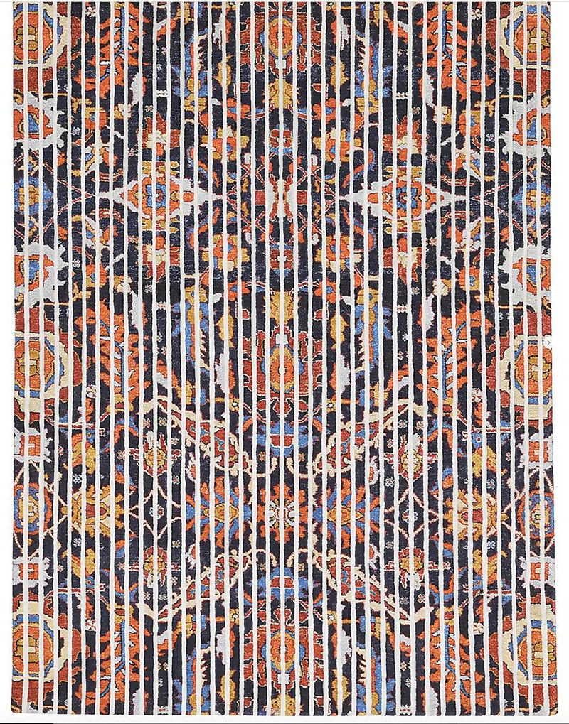 International Design incluye la alfombra Popclassic_PersianLines de Paolo Giordano en su colección de diseño coleccionable