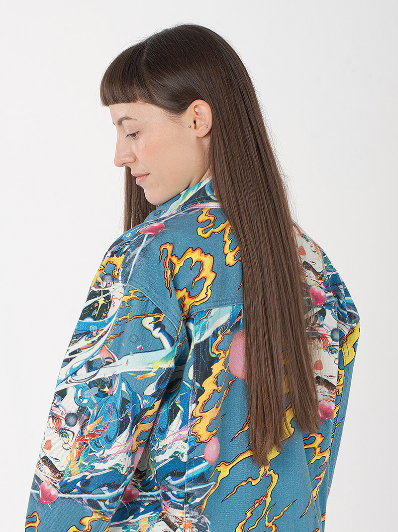 retrato de Laura San Segundo de escorzo