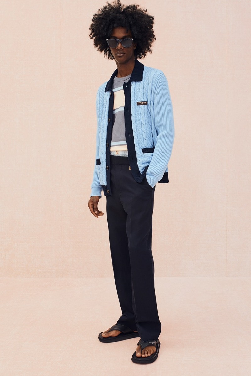 Pharrell lleva sus dandys de Louis Vuitton a Central Park