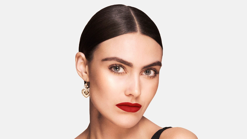 maquillaje navideño colorido brillo dolce&gabbana