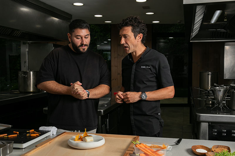 Basque Organiko, menú degustación saludable de Eneko Atxa