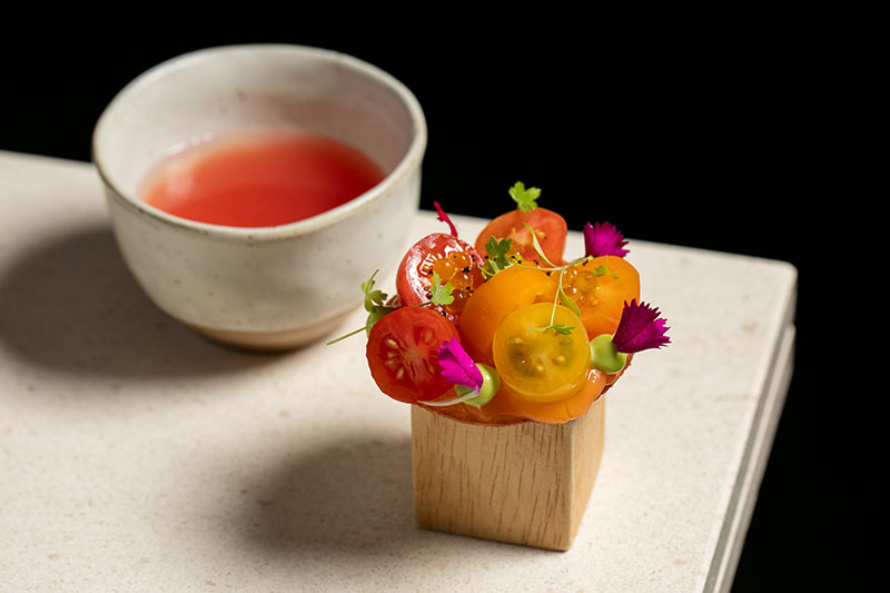 Basque Organiko, menú degustación saludable de Eneko Atxa