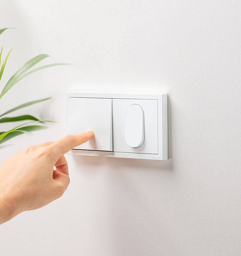 Niessen lanza Vega: interruptor inteligente en dos estilos