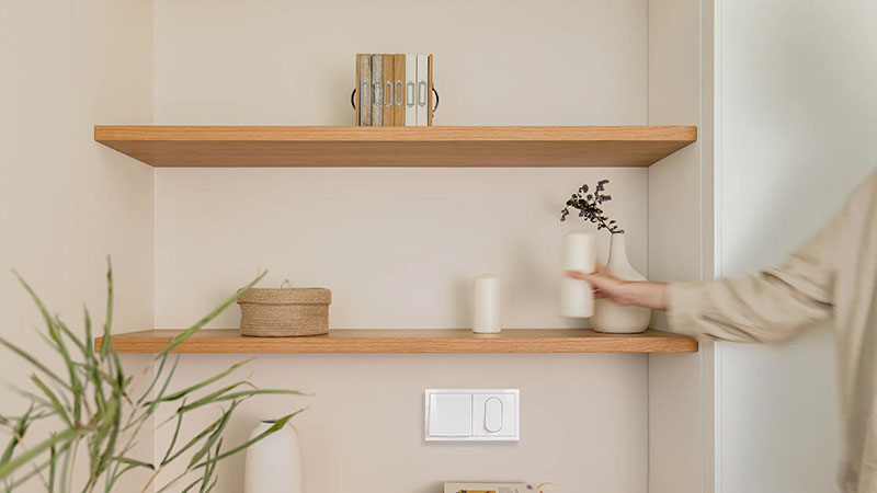 Niessen lanza Vega: interruptor inteligente en dos estilos