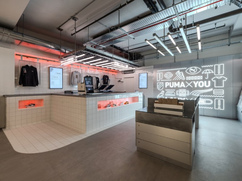 Puma Oxford Street tienda flagship Londres