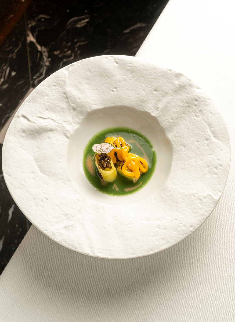 A’Barra: así es comer en la cocina de un estrella Michelin