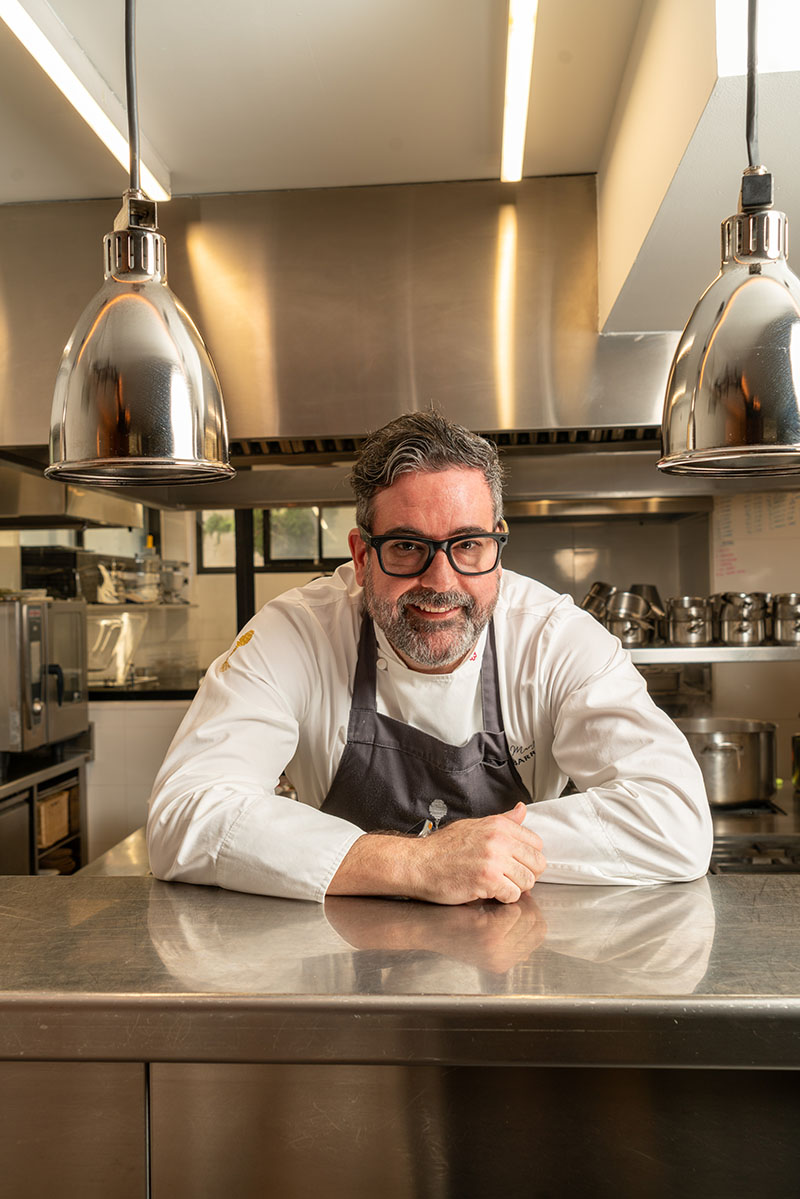 A’Barra: así es comer en la cocina de un estrella Michelin