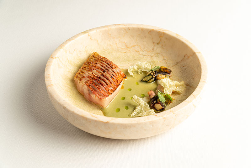 A’Barra: así es comer en la cocina de un estrella Michelin