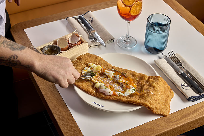 Restaurante Armando: por fin el escalope tiene casa propia