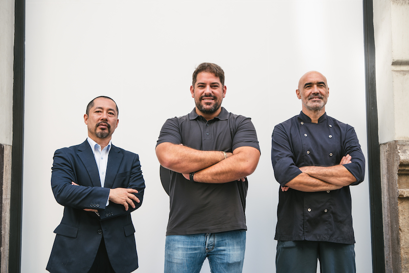 Equipo de Restaurante Hiro responsable del menú de mediodía