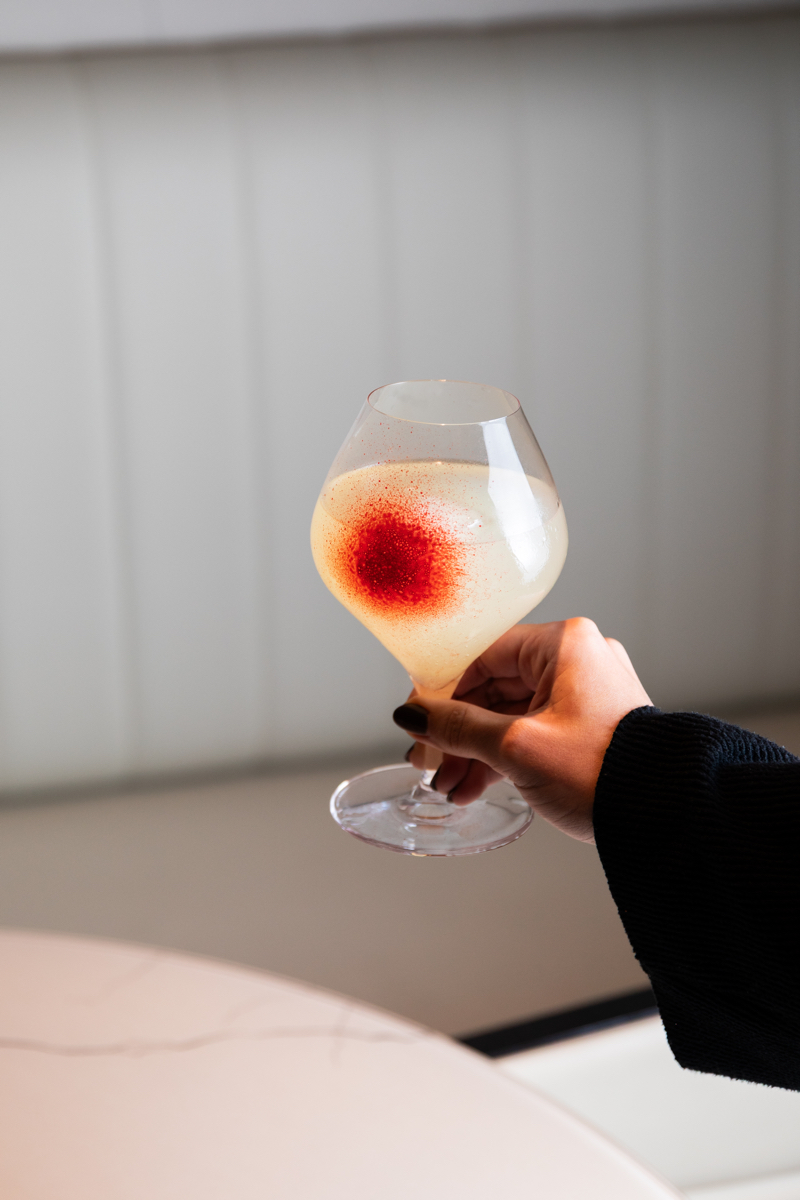 Cóctel del mes en Restaurante Hiro, que se puede pedir además del menú de mediodía