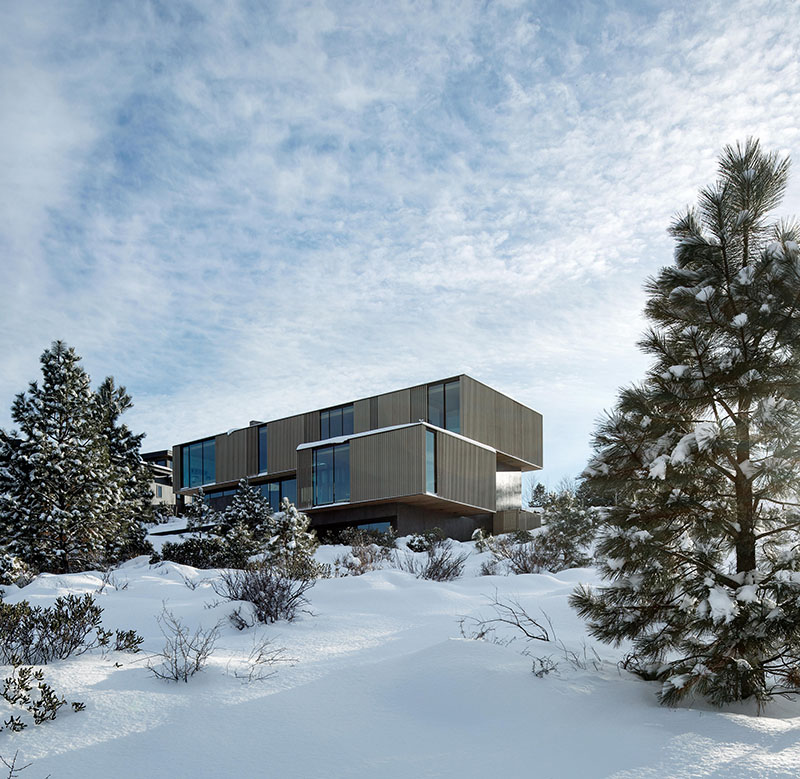 Tetherow Overlook House: Hacker interpreta el alto desierto