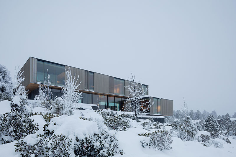 Tetherow Overlook House: Hacker interpreta el alto desierto