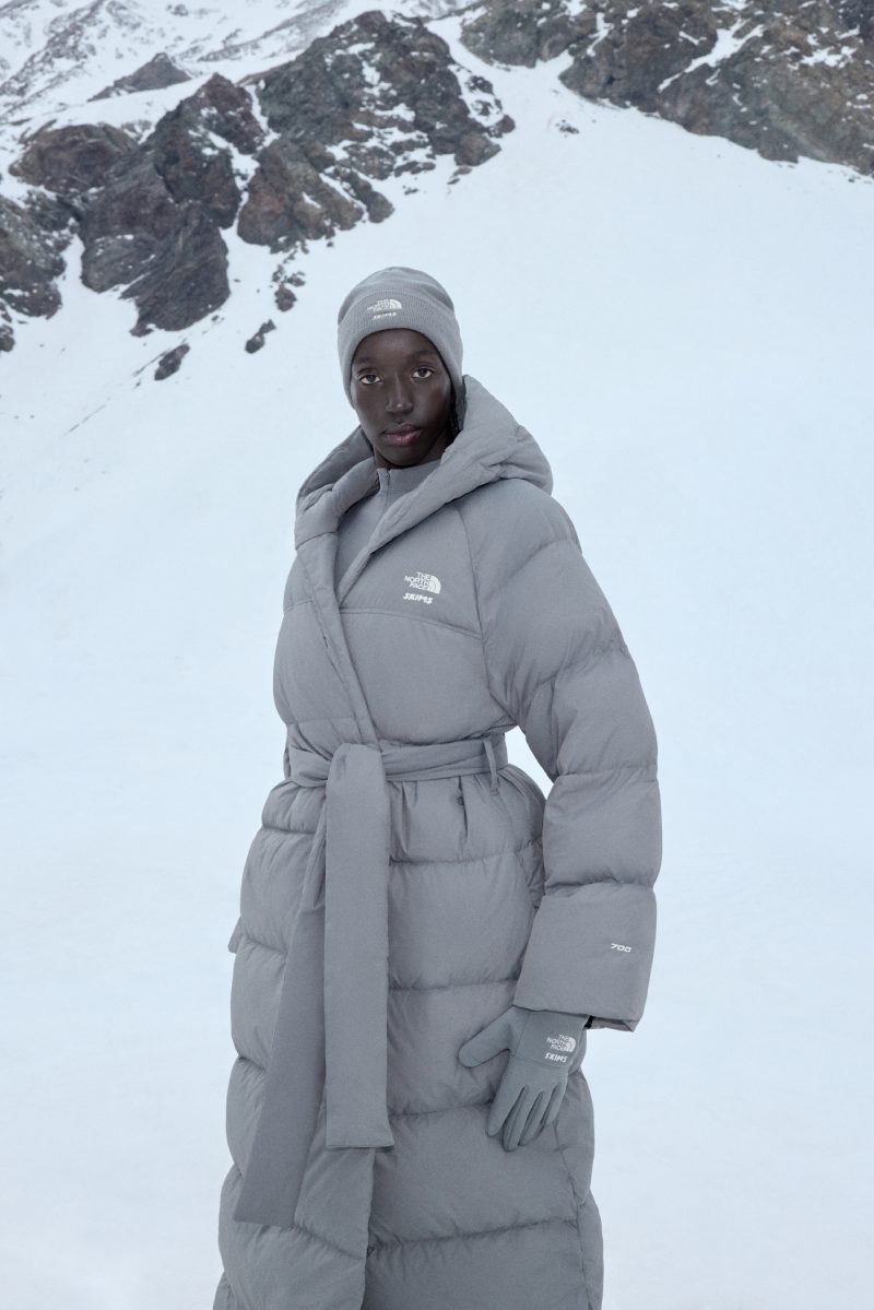 The North Face X Skims Kim Kardashian nueva colaboración ropa de invierno