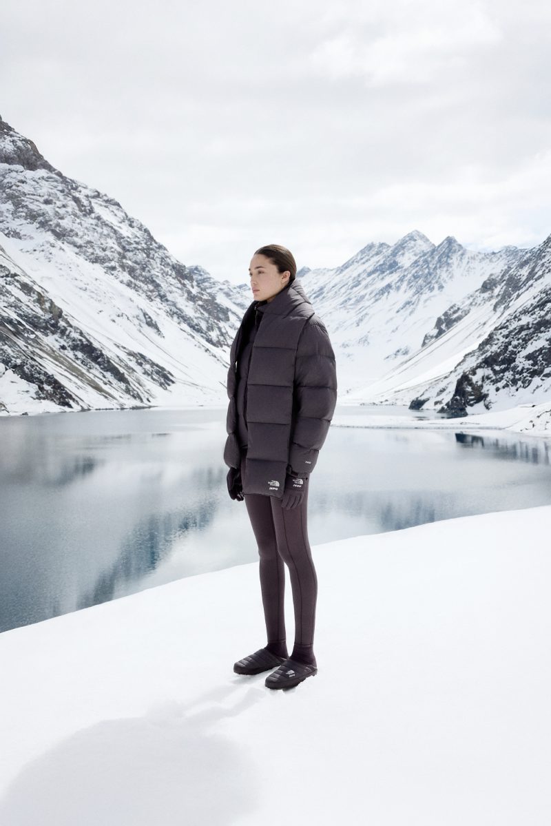 The North Face X Skims Kim Kardashian nueva colaboración ropa de invierno