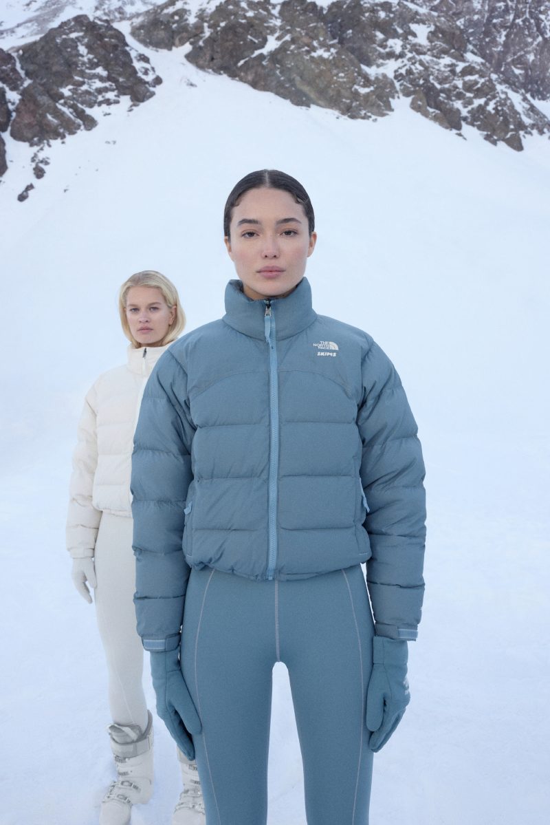 The North Face X Skims Kim Kardashian nueva colaboración ropa de invierno