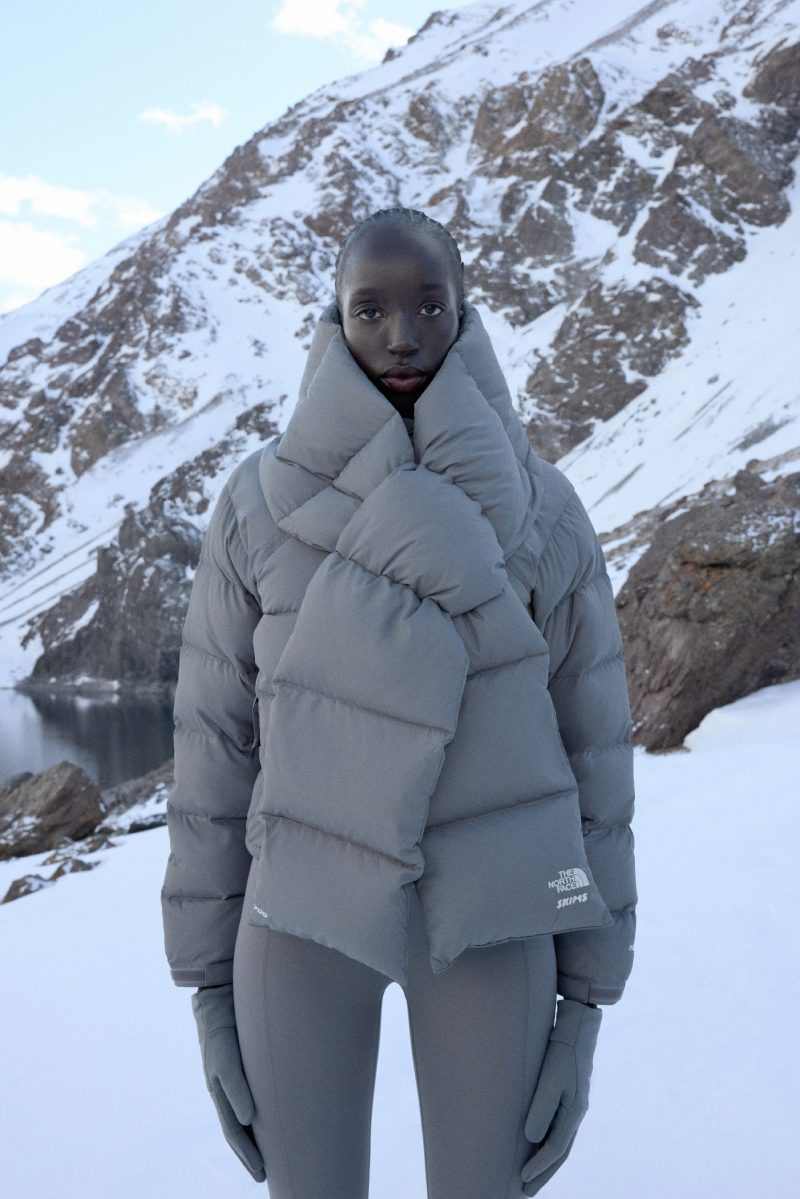 The North Face X Skims Kim Kardashian nueva colaboración ropa de invierno