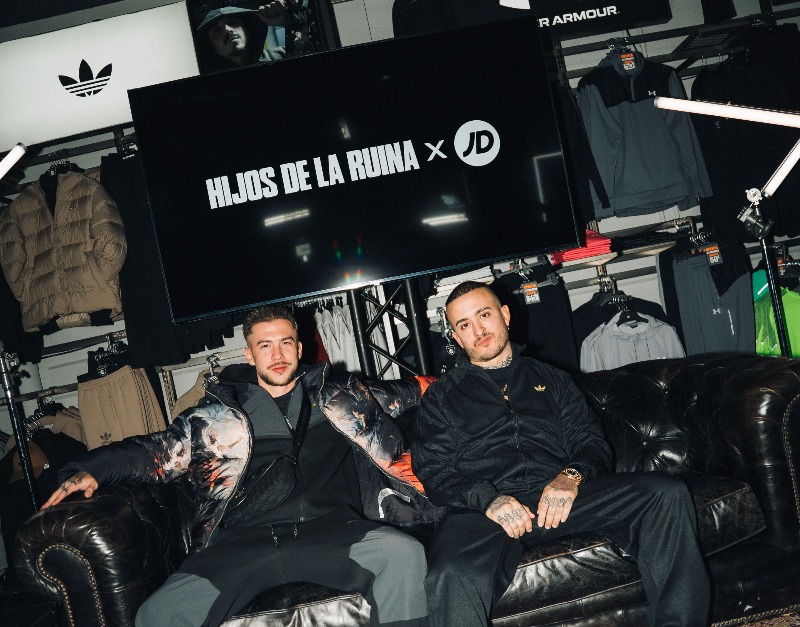 Hijos de la Ruina desata la energía del rap en JD Sports