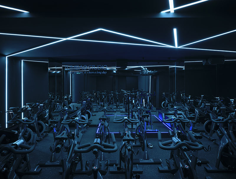 Tumbao Studio: pedaleo y diseño unidos por Trueba Studio