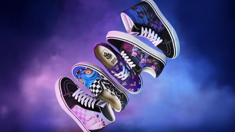 Vans X KPop Demon Hunters colaboración zapatillas