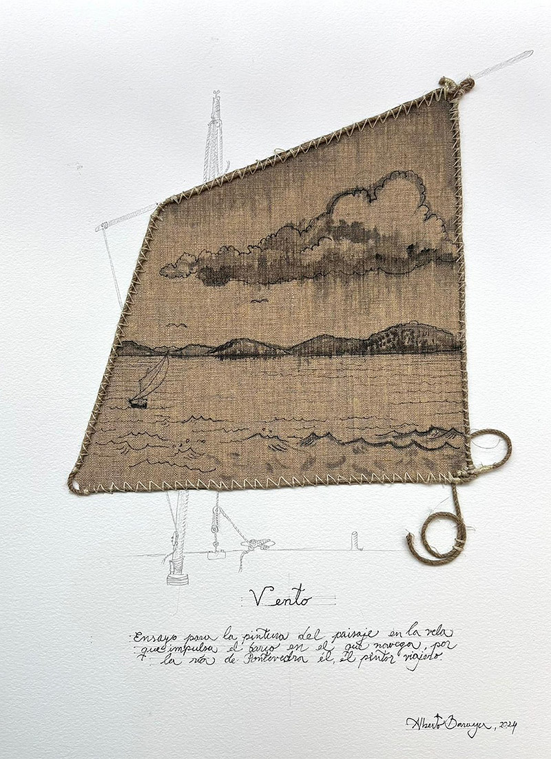 Viaje a Galicia, el arte expedicionario de Alberto Baraya