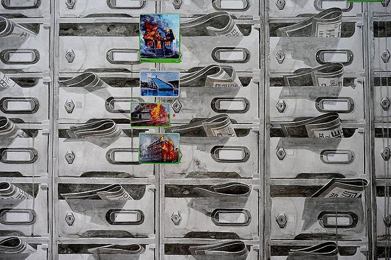 On Paper Grandes Papeles Secundarios: dibujo protagonista