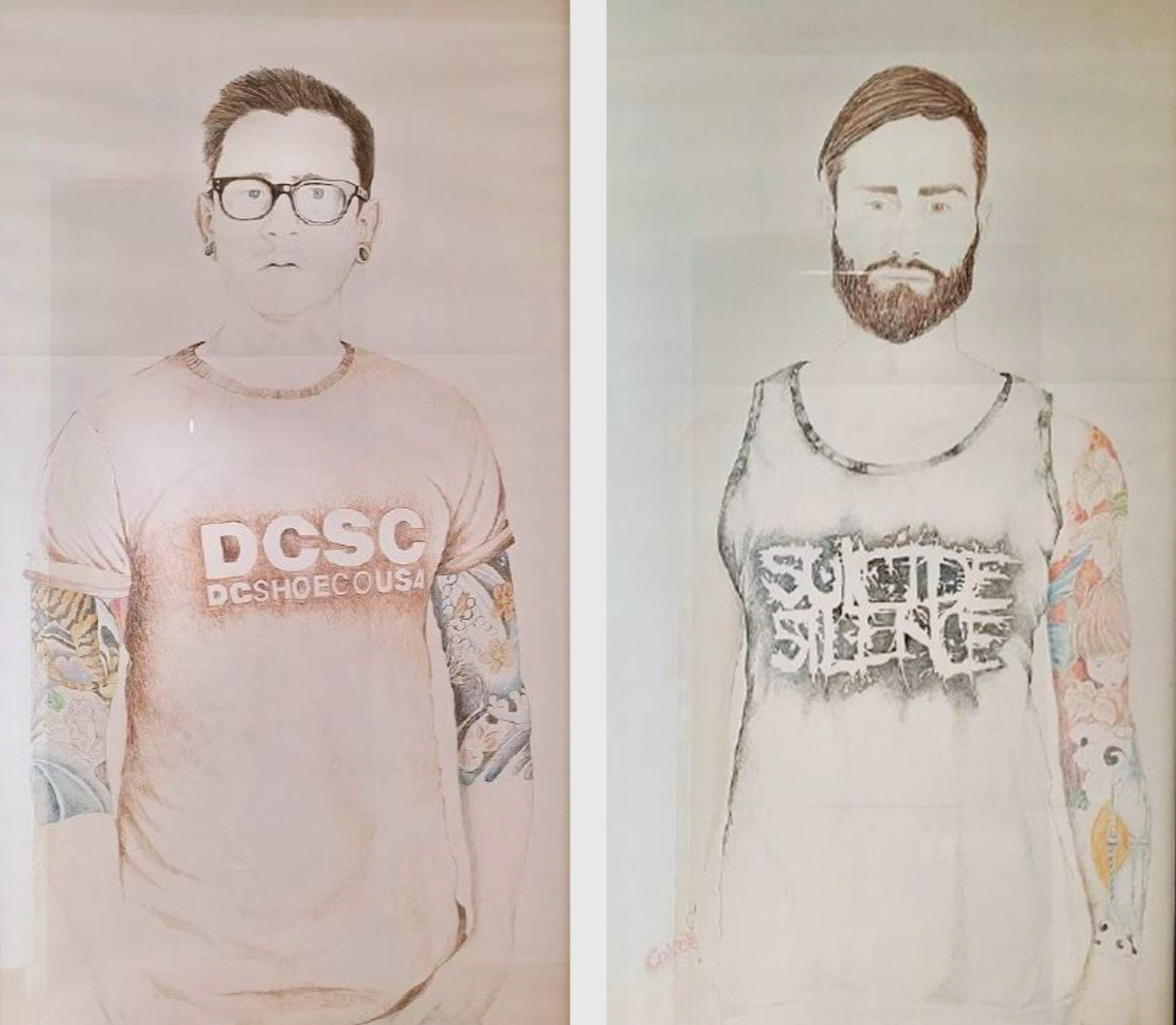 On Paper Grandes Papeles Secundarios: dibujo protagonista