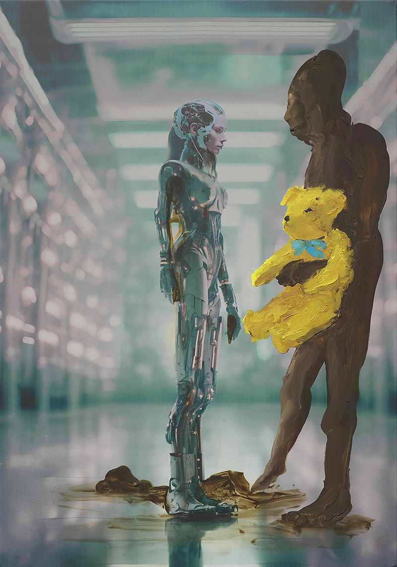 Tala Madani - maternidad y AI en Daughter B.W.A.S.M.