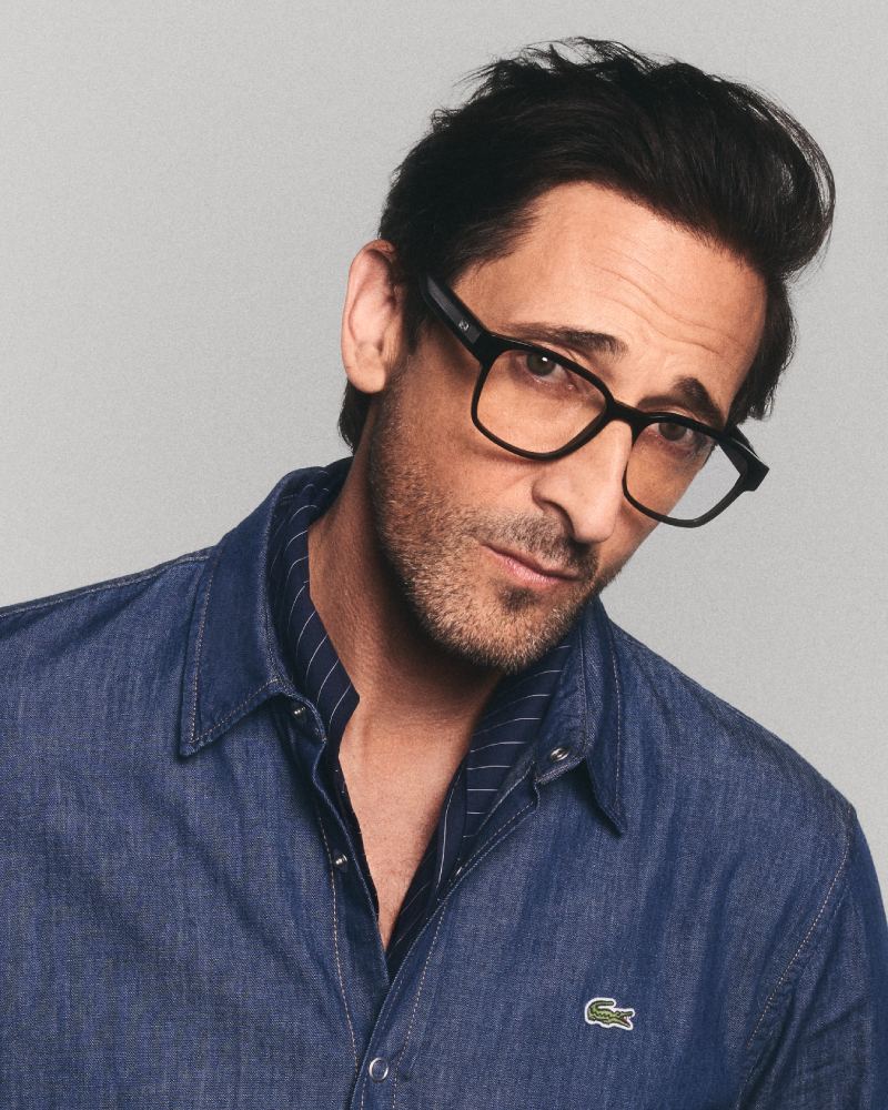 Adrien Brody vuelve a ser el hombre Lacoste para ss26
