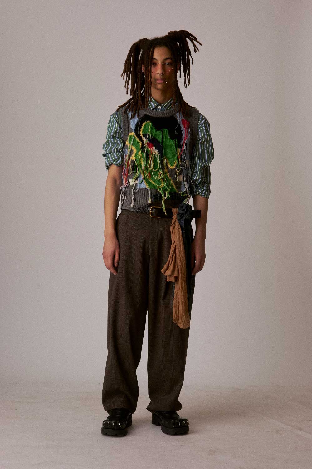 Charles Jeffrey Loverboy AW26: Thistle o el arte del caos