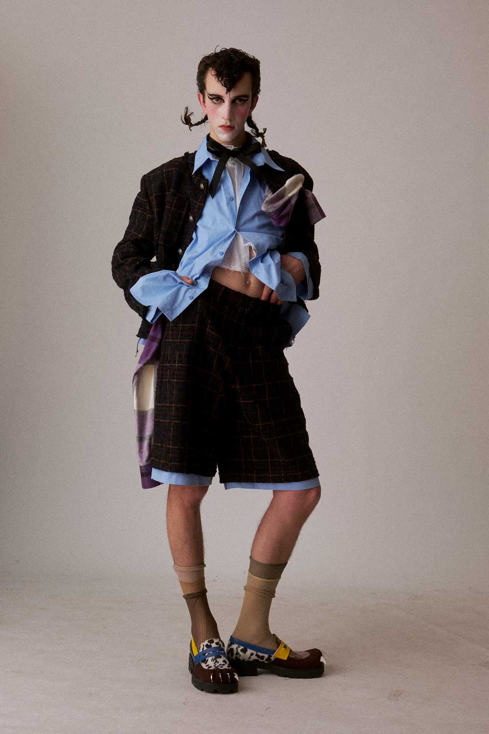 Charles Jeffrey Loverboy AW26: Thistle o el arte del caos