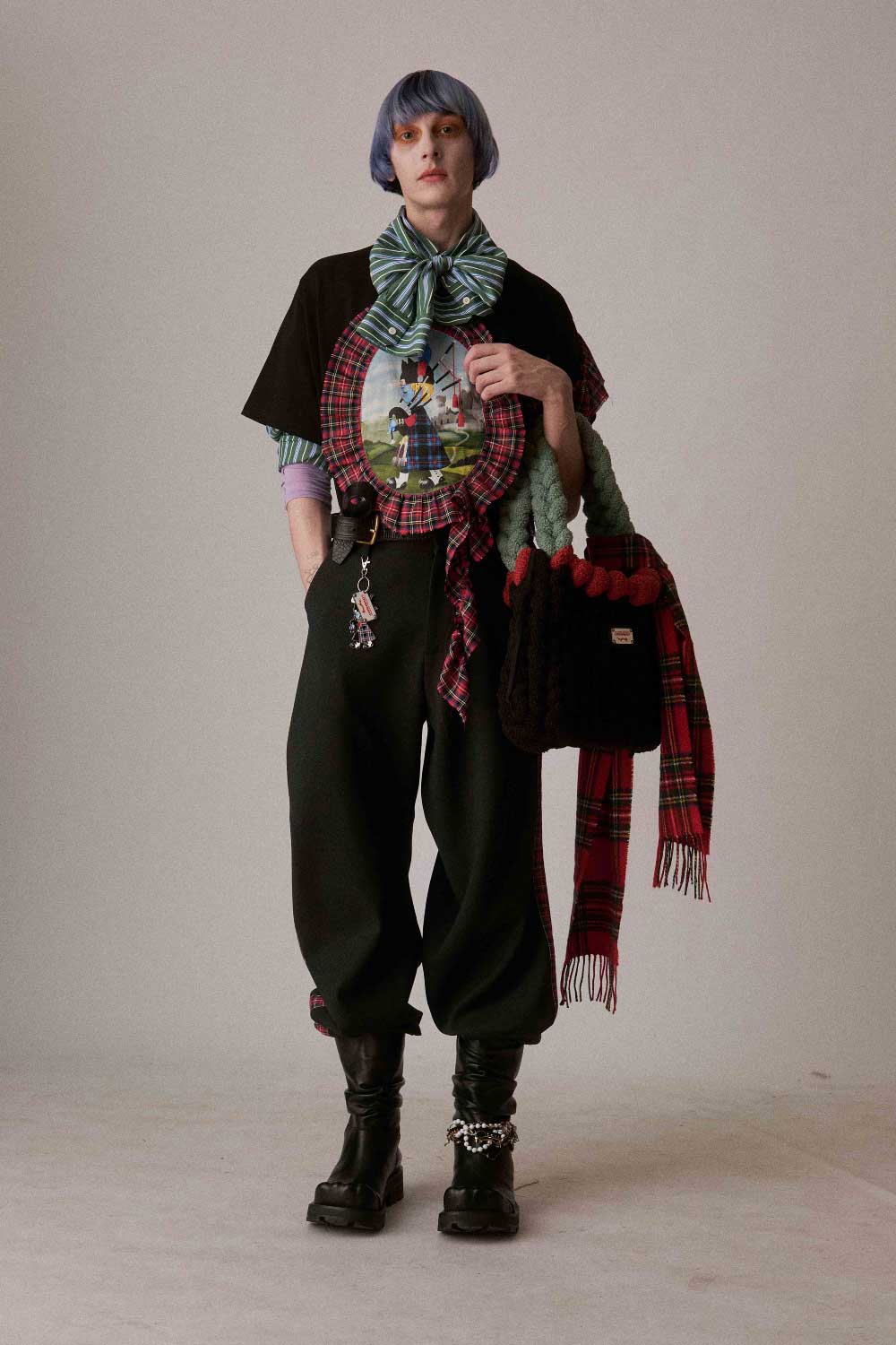 Charles Jeffrey Loverboy AW26: Thistle o el arte del caos